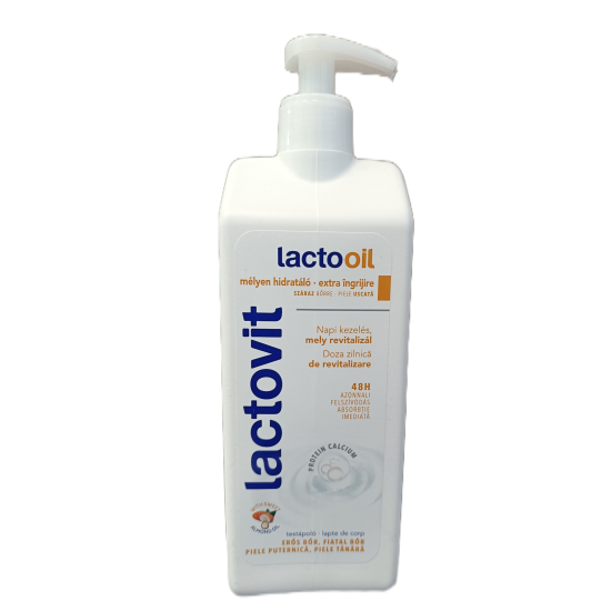 Lacto Oil testápoló tej, 400 ml, Lactovit
