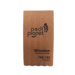Pedi Planet törhető fa körömreszelő (100/180) (5db-os)