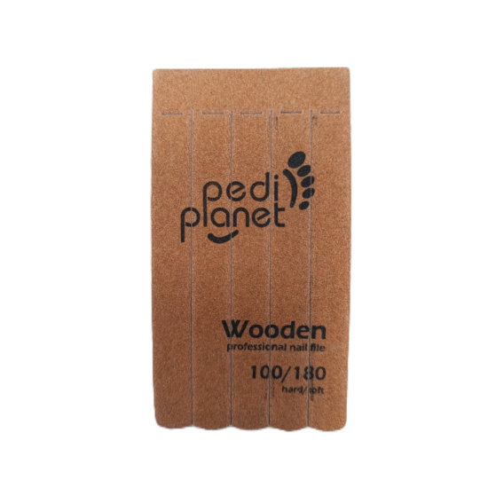 Pedi Planet törhető fa körömreszelő (100/180) (5db-os)
