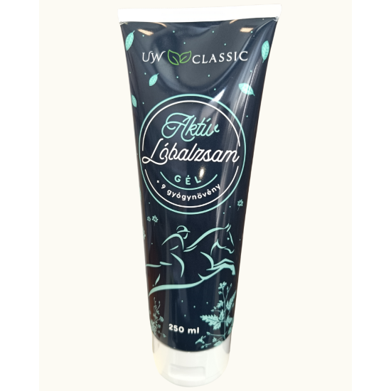 UW Classic Lóbalzsam Aktív gél + 9 gyógynövény 250 ml