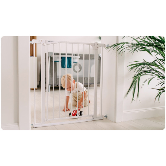 Lionelo ajtórács fém Truus 75-105 cm szürke Lionelo ajtórács fém Truus 75-105 cm szürke