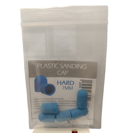Pedi Planet műanyag csiszoló kupak 7mm Durva -5db-