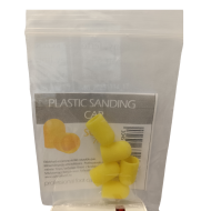 Pedi Planet műanyag csiszoló kupak 7mm Finom -5db-