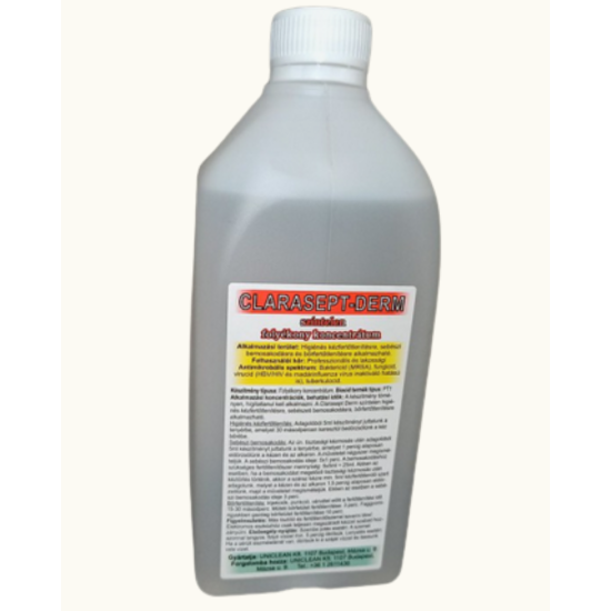 Clarasept Derm kéz- és bőrfertőtlenítőszer 1000ml Clarasept Derm kéz- és bőrfertőtlenítőszer 1000ml