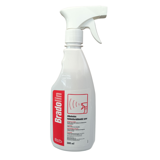 Bradolin alkoholos felületfertőtlenítő 500ml Bradolin alkoholos felületfertőtlenítő 500ml