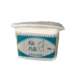 kék pille fültisztító 200db