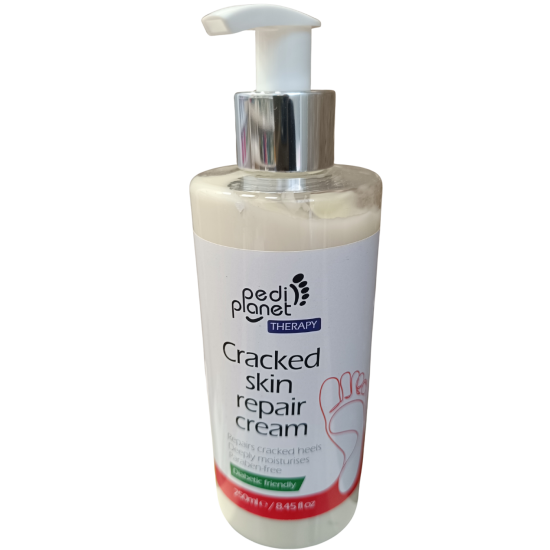Pedi Planet Cracked skin repair cream 250ml (regeneráló lábápoló krém repedezett bőrre) Pedi Planet Cracked skin repair cream 250ml (regeneráló lábápoló krém repedezett bőrre)