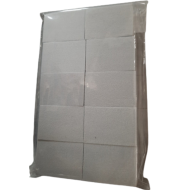 Pedi Planet MINI buffer lap kocka szürke, 100/180, 10db/csomag