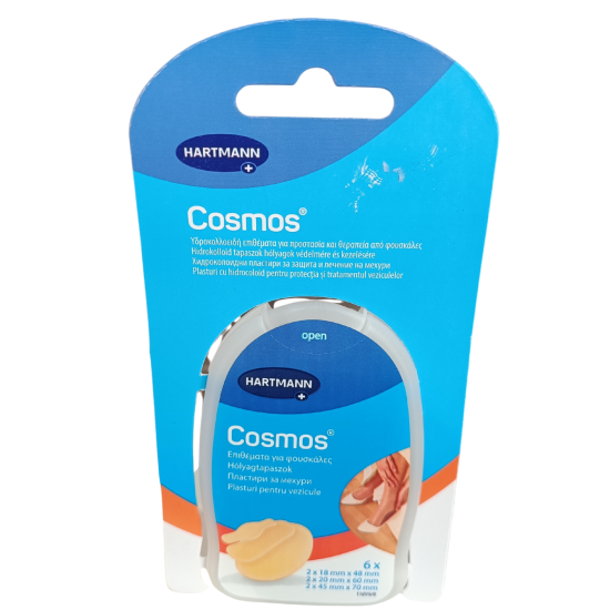 Cosmos® sebtapasz hólyagra 6db-os Cosmos® sebtapasz hólyagra 6db-os
