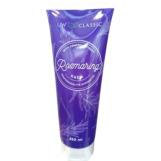 UW Classic Rozmaring krém feketenadálytő kivonattal 250 ml UW Classic Rozmaring krém feketenadálytő kivonattal 250 ml