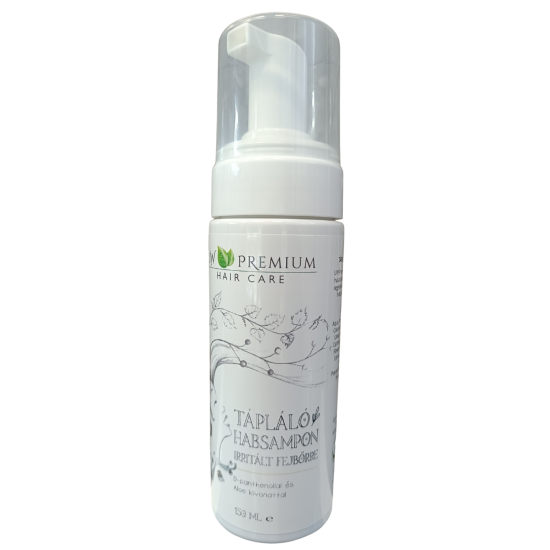 UW Premium Hair Care Tápláló Habsampon Irritált fejbőrre 150 ml