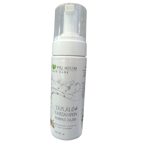 UW Premium Hair Care Tápláló Habsampon Korpás hajra 150 ml