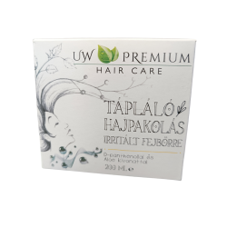 UW Premium Hair Care Tápláló Hajpakolás Irritált fejbőrre 200 ml