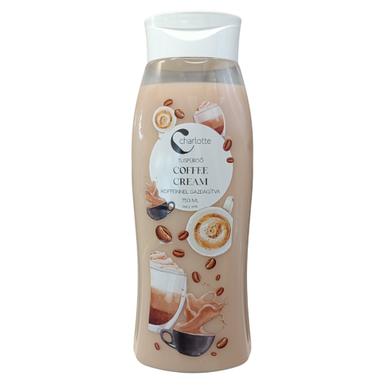 Charlotte Coffee Cream tusfürdő 750 ml