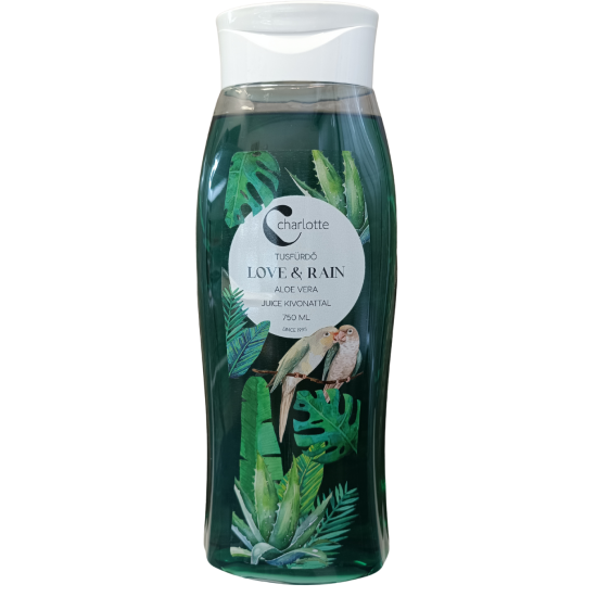 Charlotte Love & Rain tusfürdő 750 ml