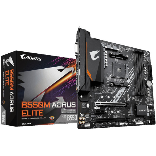 Alaplap Gigabyte B550M Aorus Elite mATX AM4 DDR4 Alaplap Gigabyte B550M Aorus Elite mATX AM4 DDR4