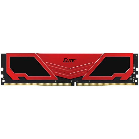 RAM DDR4 16GB (1x16) 3200MHz Team Group Elite Plus Black/Red RAM DDR4 16GB (1x16) 3200MHz Team Group Elite Plus Black/Red