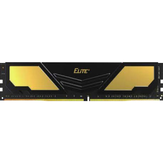 RAM DDR4 4GB (1x4) 2666MHz Team Group Elite Plus Black/Gold RAM DDR4 4GB (1x4) 2666MHz Team Group Elite Plus Black/Gold