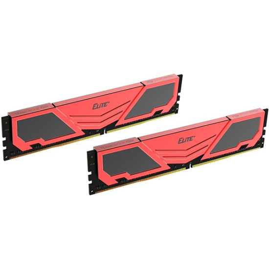 RAM DDR4 32GB (2x16) 2666MHz Team Group Elite Plus Black/Red RAM DDR4 32GB (2x16) 2666MHz Team Group Elite Plus Black/Red