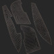 Egér kiegészítő Endgame Gear XM1 Lizard Skins DSP Grip Fekete Egér kiegészítő Endgame Gear XM1 Lizard Skins DSP Grip Fekete