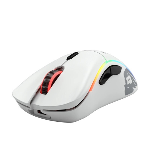 Egér Glorious Model D RGB Optikai Wireless Fehér Egér Glorious Model D RGB Optikai Wireless Fehér