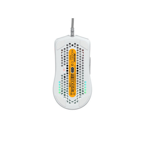 Egér Glorious Model O 2 RGB Optikai USB Fehér Egér Glorious Model O 2 RGB Optikai USB Fehér