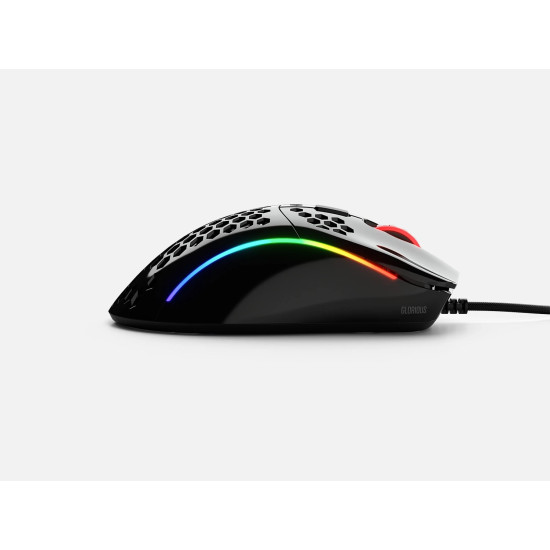 Egér Glorious Model D- RGB Optikai USB Glossy Fekete Egér Glorious Model D- RGB Optikai USB Glossy Fekete