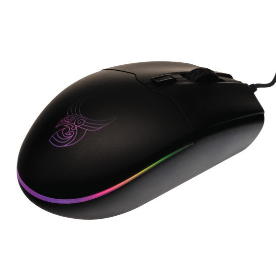 Egér L33T Gaming Hofud Optikai USB Fekete Egér L33T Gaming Hofud Optikai USB Fekete