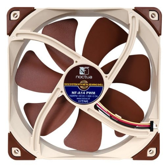 Ventilátor Noctua NF-A14-PWM 14cm Ventilátor Noctua NF-A14-PWM 14cm