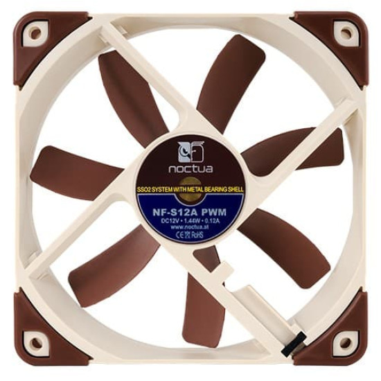 Ventilátor Noctua NF-S12A-PWM 12cm Ventilátor Noctua NF-S12A-PWM 12cm