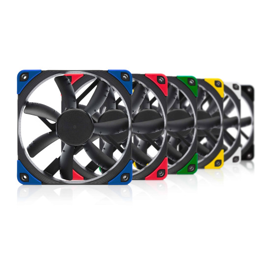 Ventilátor Noctua NF-S12A PWM chromax.black.swap 12cm Ventilátor Noctua NF-S12A PWM chromax.black.swap 12cm