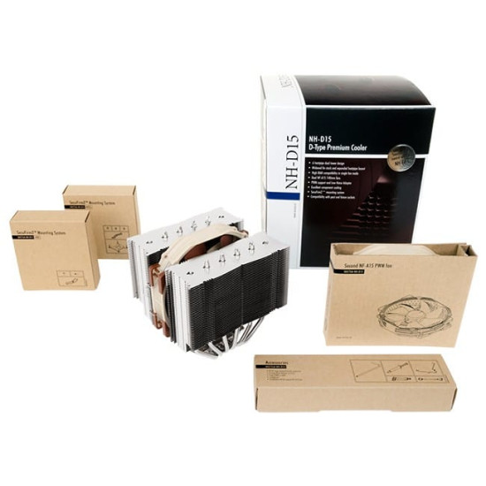 Processzor hűtő Noctua NH-D15 14cm Univerzális Processzor hűtő Noctua NH-D15 14cm Univerzális