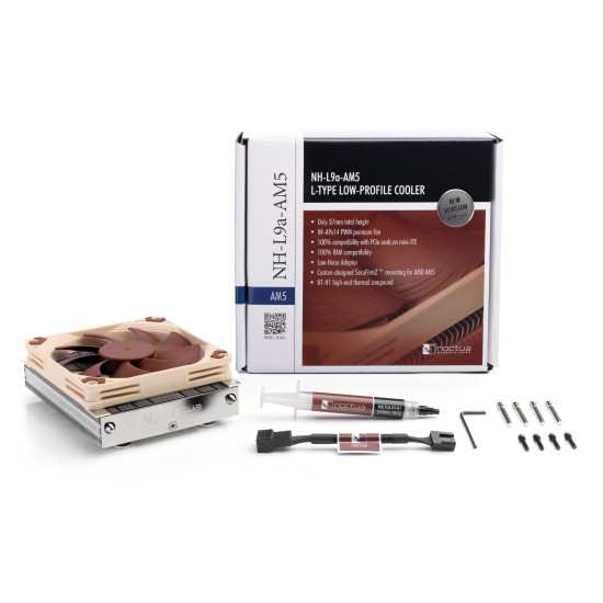 Processzor hűtő Noctua NH-L9A-AM5 9cm AMD AM5 Processzor hűtő Noctua NH-L9A-AM5 9cm AMD AM5