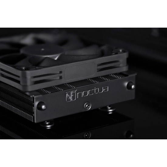 Processzor hűtő Noctua NH-L9A-AM5 9cm AMD AM5 Chromax Black Processzor hűtő Noctua NH-L9A-AM5 9cm AMD AM5 Chromax Black