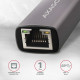 Ethernet Adapter Axagon ADE-TR Gigabit Ethernet 10/100/1000 Adapter - USB 3.1 Typ A, Ethernet Adapter Axagon ADE-TR Gigabit Ethernet 10/100/1000 Adapter - USB 3.1 Typ A,