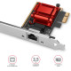 Ethernet Adapter Axagon PCEE-G25 PCIe-Adapter 2,5 Gigabit Ethernet, Realtek 8125 - RJ45 Ethernet Adapter Axagon PCEE-G25 PCIe-Adapter 2,5 Gigabit Ethernet, Realtek 8125 - RJ45