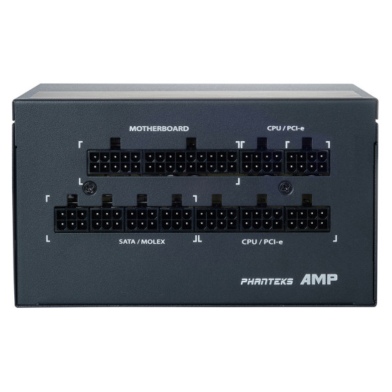 Tápegység PHANTEKS AMP v2 1000W 12cm ATX BOX 80+ Gold Moduláris PCI-e Gen 5 Tápegység PHANTEKS AMP v2 1000W 12cm ATX BOX 80+ Gold Moduláris PCI-e Gen 5