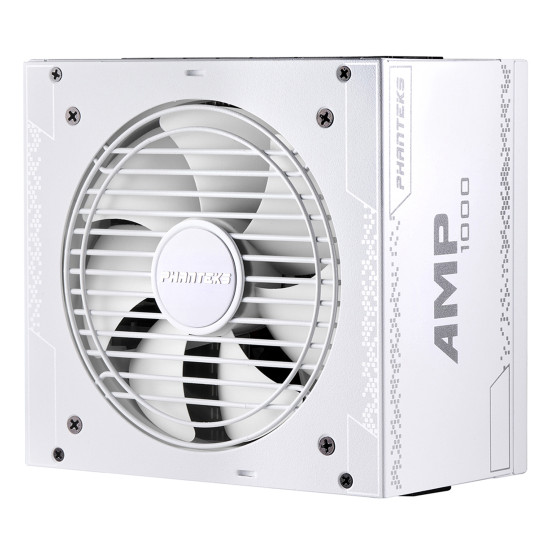 Tápegység PHANTEKS AMP v2 1000W 12cm ATX BOX 80+ Gold Moduláris Fehér PCI-e Gen 5 Tápegység PHANTEKS AMP v2 1000W 12cm ATX BOX 80+ Gold Moduláris Fehér PCI-e Gen 5