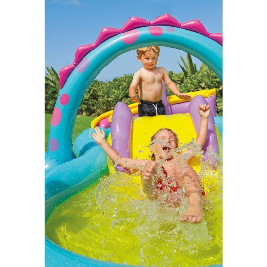 INTEX Dinoland élménymedence 333 x 229 x 112cm (57135) INTEX Dinoland élménymedence 333 x 229 x 112cm (57135)