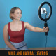 Körlámpa Streamplify Light 10 26cm 10W 480 Lumen + kamera tartó Körlámpa Streamplify Light 10 26cm 10W 480 Lumen + kamera tartó
