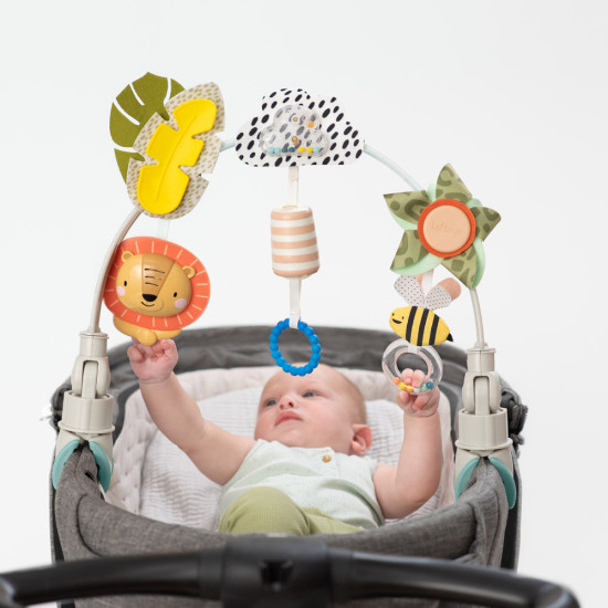 Taf Toys játékhíd babakocsira és mózeskosárra Szavanna 12795 Taf Toys játékhíd babakocsira és mózeskosárra Szavanna 12795