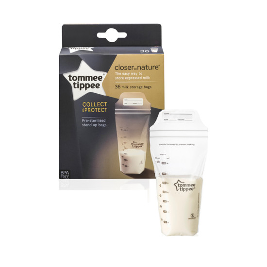 Tommee Tippee anyatejtároló fagyasztózacskó CTN 350ml 36 db Tommee Tippee anyatejtároló fagyasztózacskó CTN 350ml 36 db