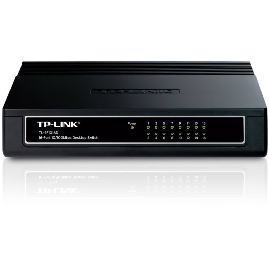 Switch TP-Link SF-1016D 10/100Mbps 16 Port Desktop Switch TP-Link SF-1016D 10/100Mbps 16 Port Desktop