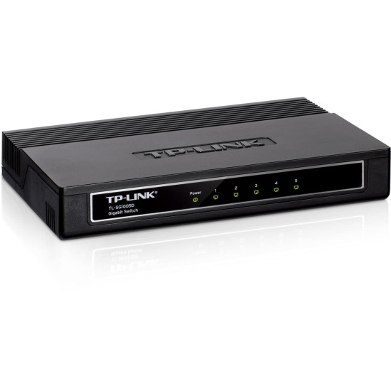 Switch TP-Link TL-SG-1005D 10/100/1000Mbps 5 Port Desktop Switch TP-Link TL-SG-1005D 10/100/1000Mbps 5 Port Desktop