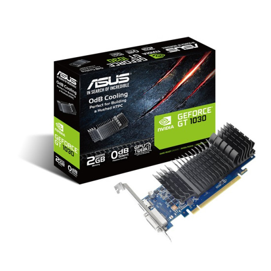 Videókártya ASUS GeForce GT 1030 SL 2GB DDR5 BRK Passzív Videókártya ASUS GeForce GT 1030 SL 2GB DDR5 BRK Passzív